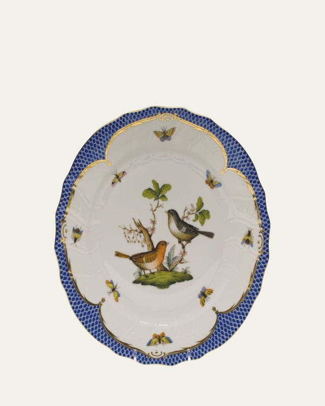 Rothschild Blue Motif 05 Dinner Plate